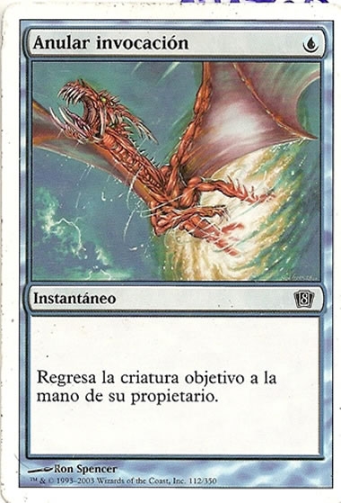 Magic octava edición anular invocacion 112/350 español